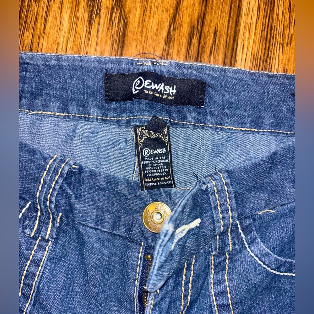 Rewash Indigo Denim Pants